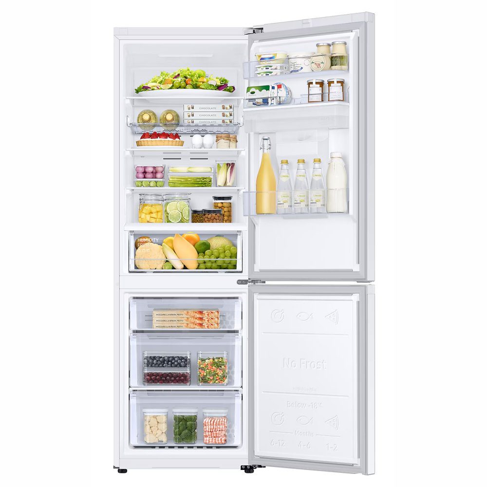 Samsung 60cm Series 7 Frost Free Fridge Freezer With Water Dispenser RB34C652DWW – WHITE