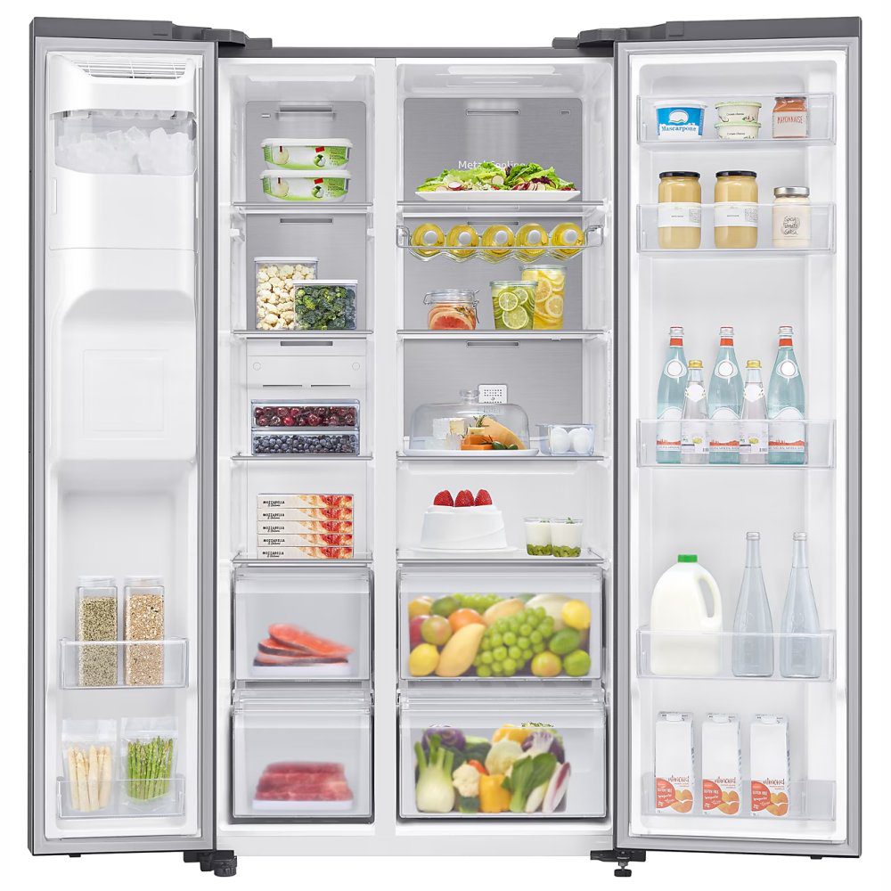 Samsung Series 8 American Style Fridge Freezer With Ice & Water RS65DG54M3SLEU – SILVER