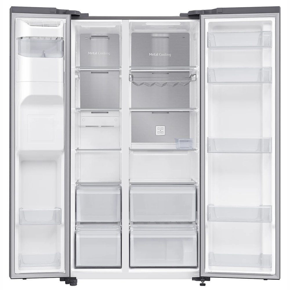 Samsung Series 8 American Style Fridge Freezer With Ice & Water RS65DG54M3SLEU – SILVER