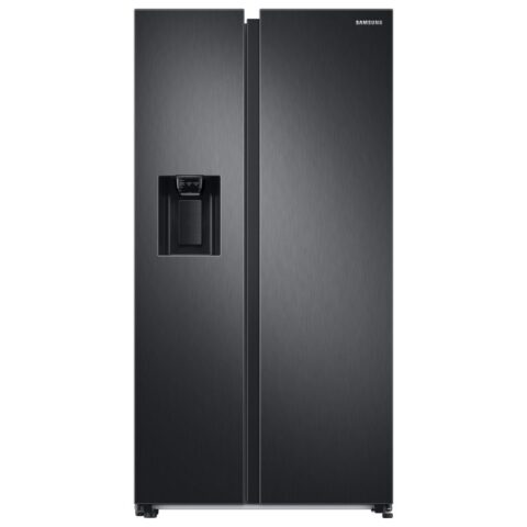 Samsung  Series 8 SpaceMax American Style Fridge Freezer With Ice & Water RS68A884CB1 – Black Steel