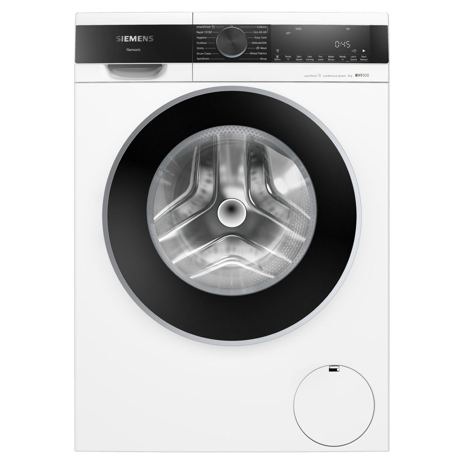 Siemens 9kg IQ-500 Washing Machine 1400rpm WG46G2Z4GB – White