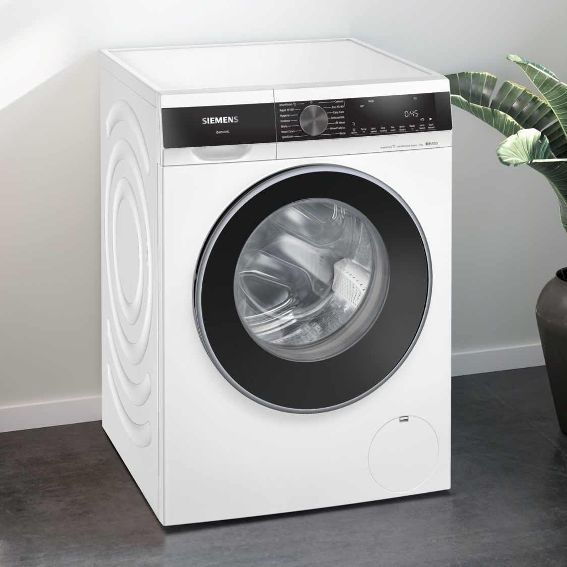 Siemens 9kg IQ-500 Washing Machine 1400rpm WG46G2Z4GB – White