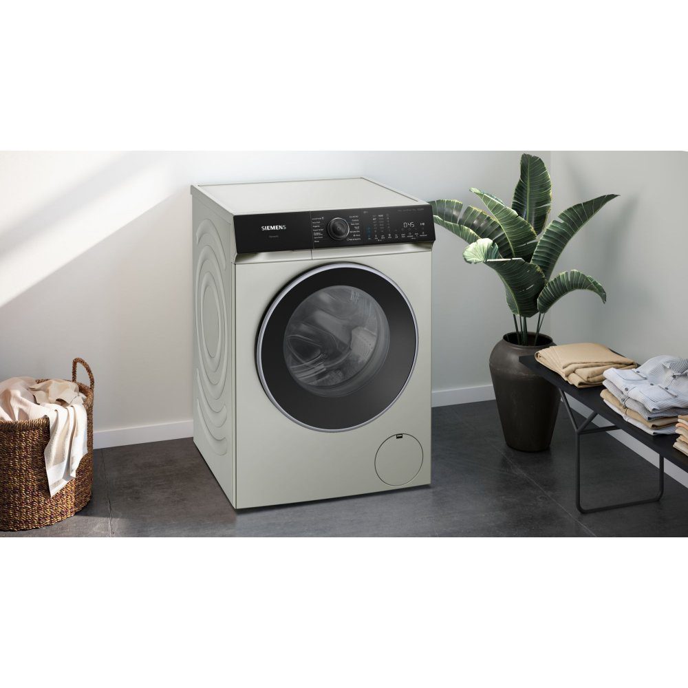 Siemens 9kg IQ-500 i-DOS Washing Machine 1600rpm WG46H2AXGB – Silver