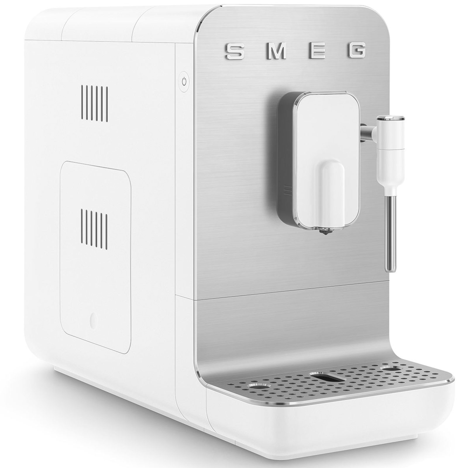 Smeg Freestanding Bean To Cup Coffee Machine BCC12WHMUK - Matte White