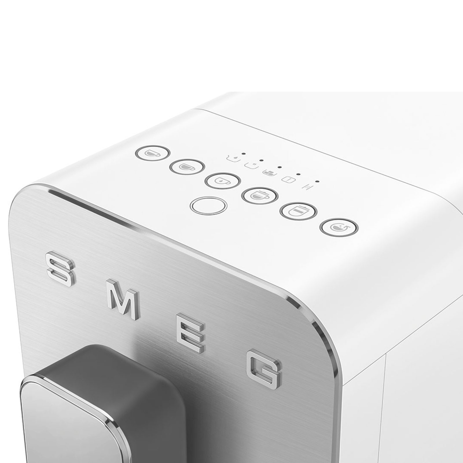 Smeg Bean to Cup Freestanding Coffee Machine BCC13WHMUK - Matte White