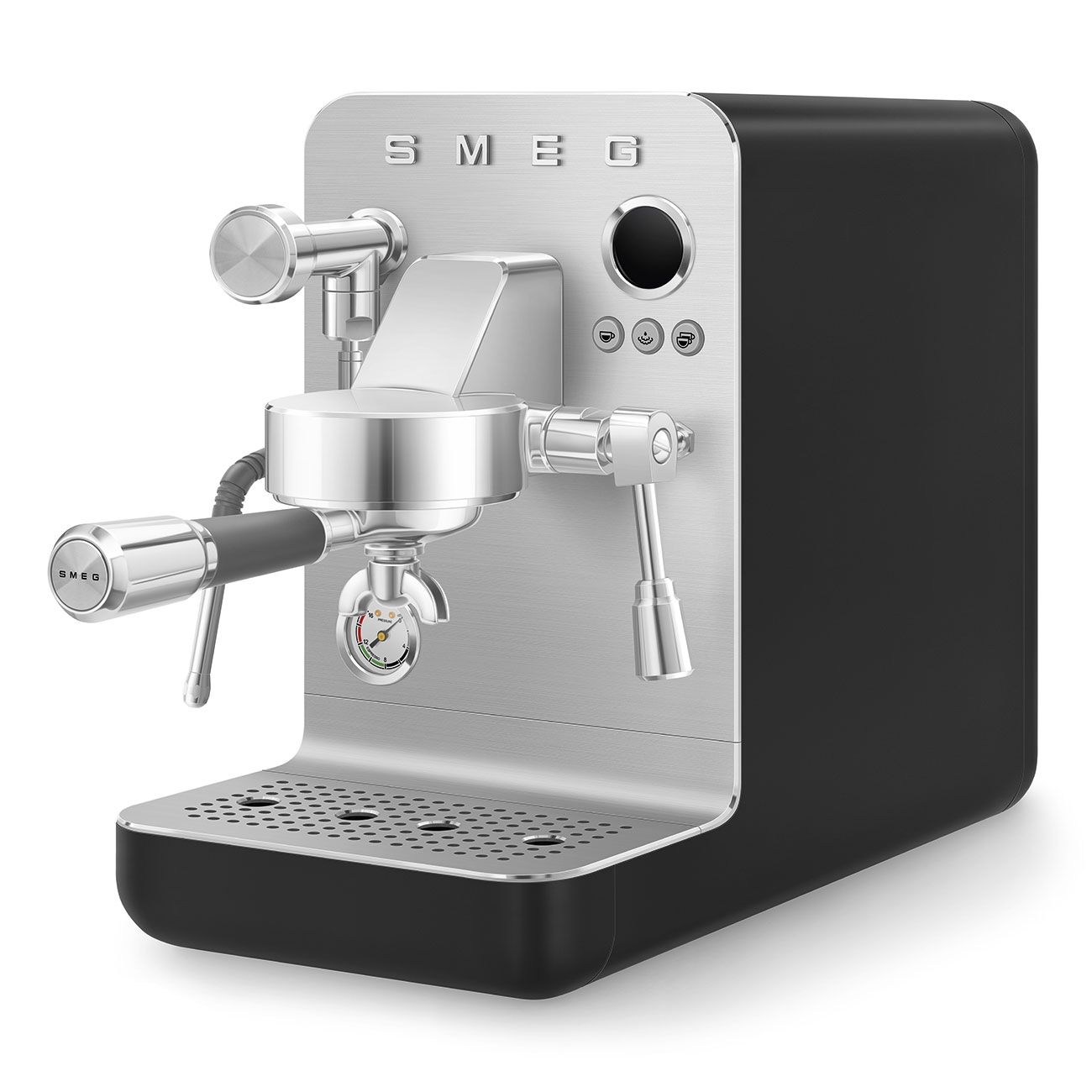 Smeg Collezione Minipro Espresso Coffee Machine EMC02BLMUK – Matte Black