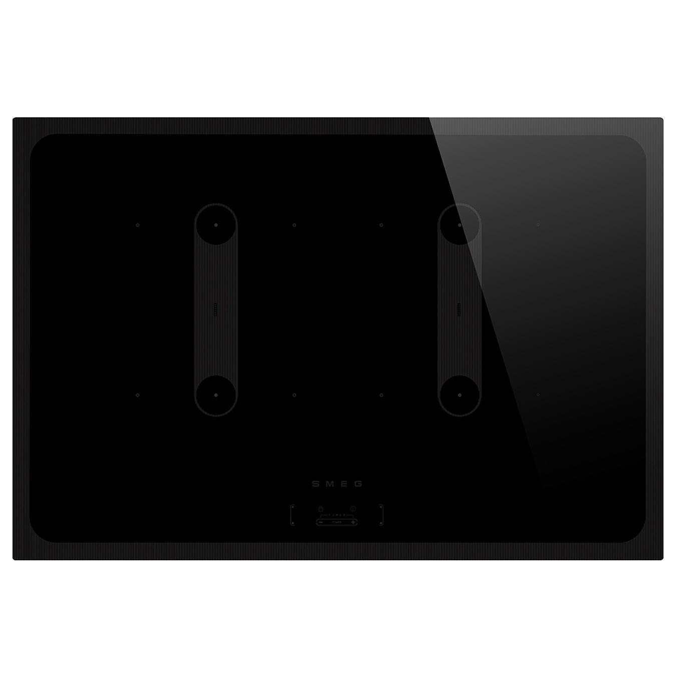 Smeg 75cm Musa 4 Zone Induction Hob SI2B22741D – Black