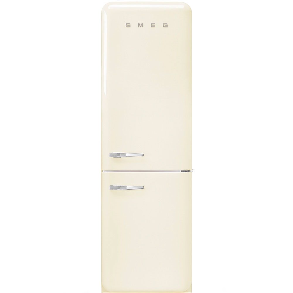 Smeg 60cm Retro Frost Free Fridge Freezer Right Hand Hinge FAB32RCR6UK – Cream