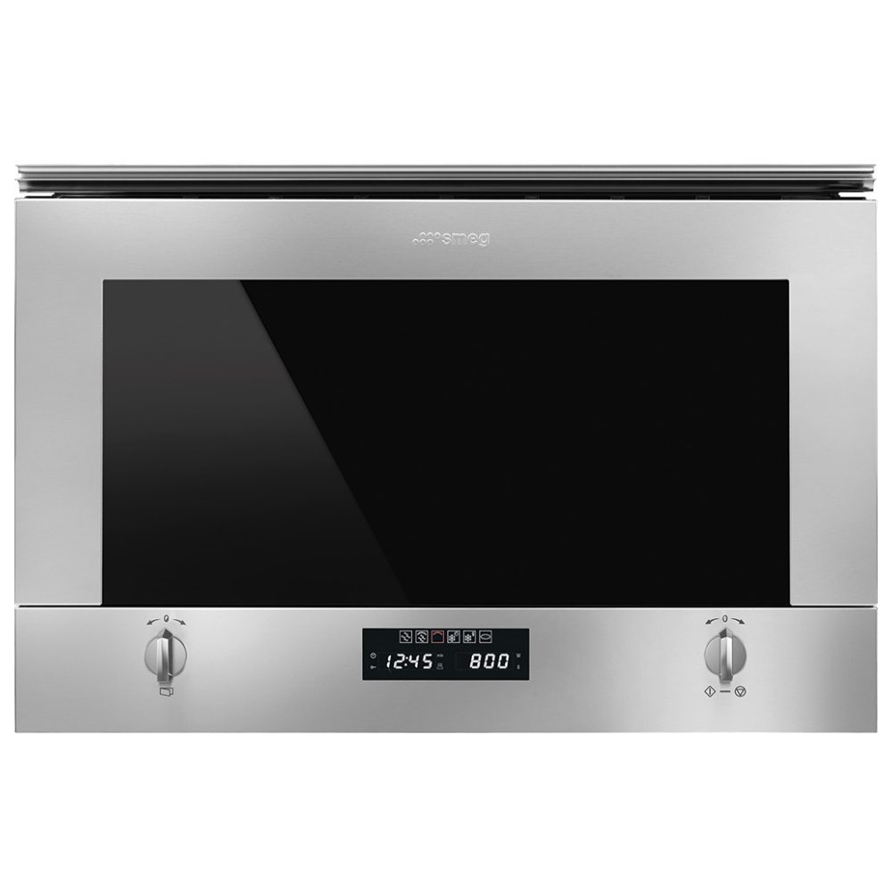 Smeg Built In Cucina Microwave And Grill For Wall Unit MP422X1 – STAINLESS STEEL