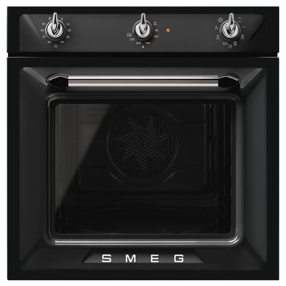 Smeg Victoria Multifunction Single Oven SF6905N1 – Black