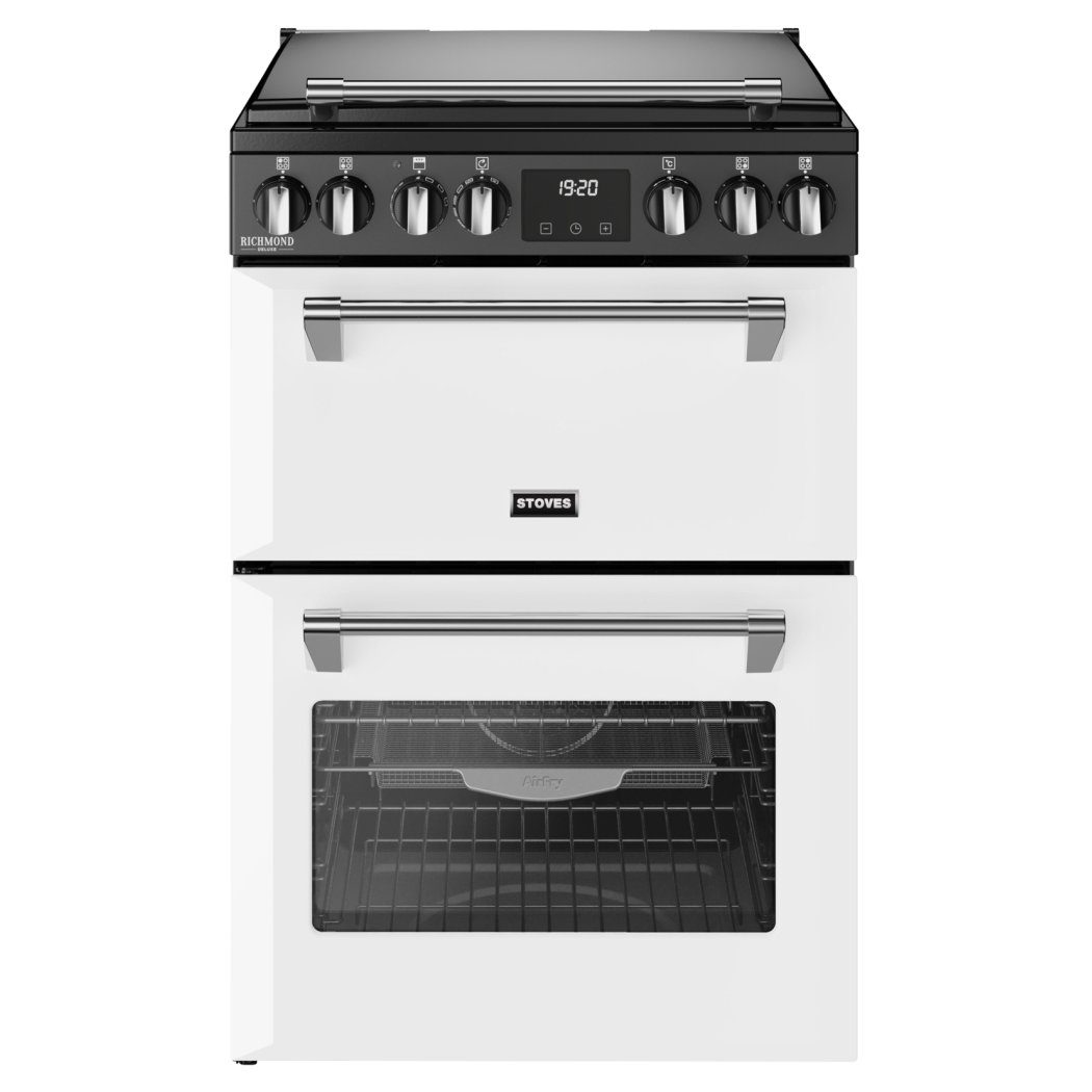 Stoves Richmond Deluxe 60EI Induction Mini Range Cooker 444411998 – ICE WHITE