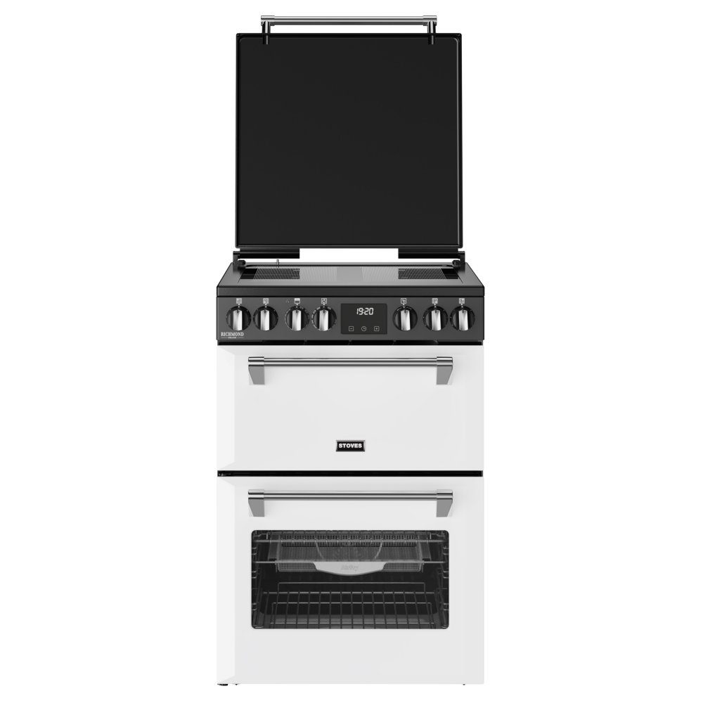 Stoves Richmond Deluxe 60EI Induction Mini Range Cooker 444411998 – ICE WHITE