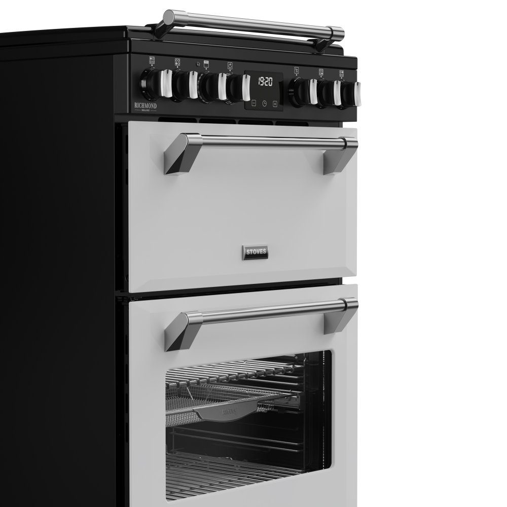Stoves Richmond Deluxe 60EI Induction Mini Range Cooker 444411998 – ICE WHITE