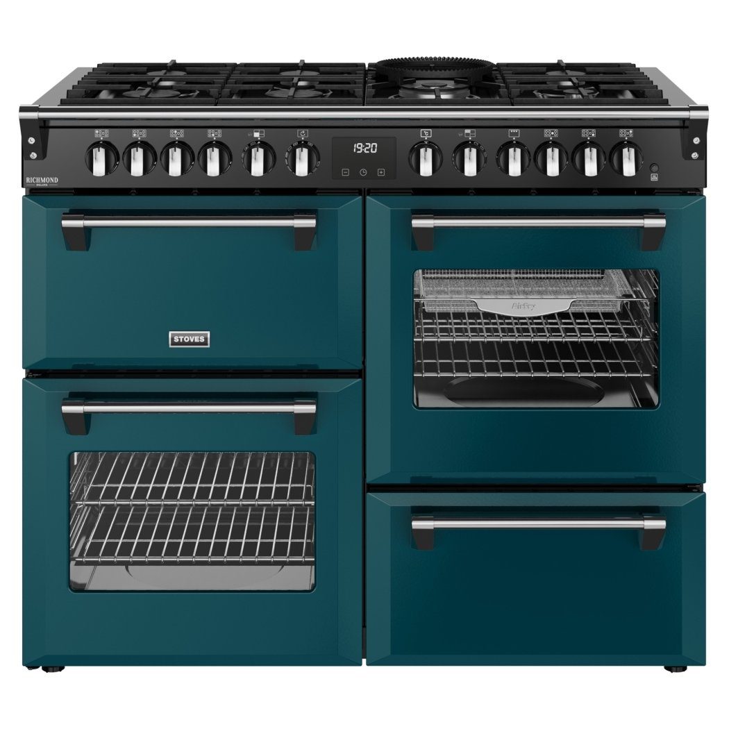 Stoves Richmond Deluxe 110DF Dual Fuel Range Cooker 444412031 – DEEP MARINE