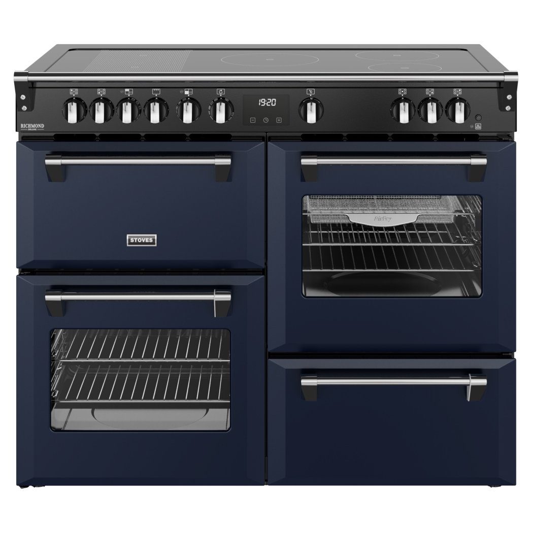 Stoves Richmond Deluxe 110EI Induction Range Cooker 444412036 – MIDNIGHT BLUE