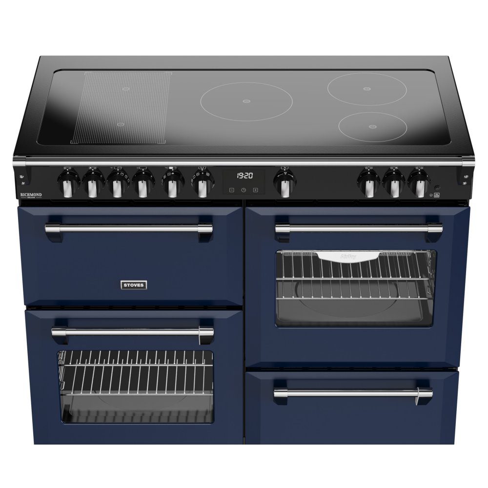 Stoves Richmond Deluxe 110EI Induction Range Cooker 444412036 – MIDNIGHT BLUE