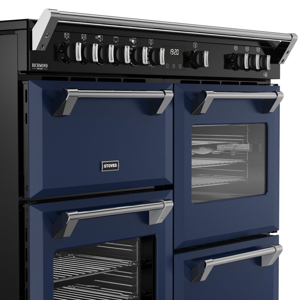 Stoves Richmond Deluxe 110EI Induction Range Cooker 444412036 – MIDNIGHT BLUE