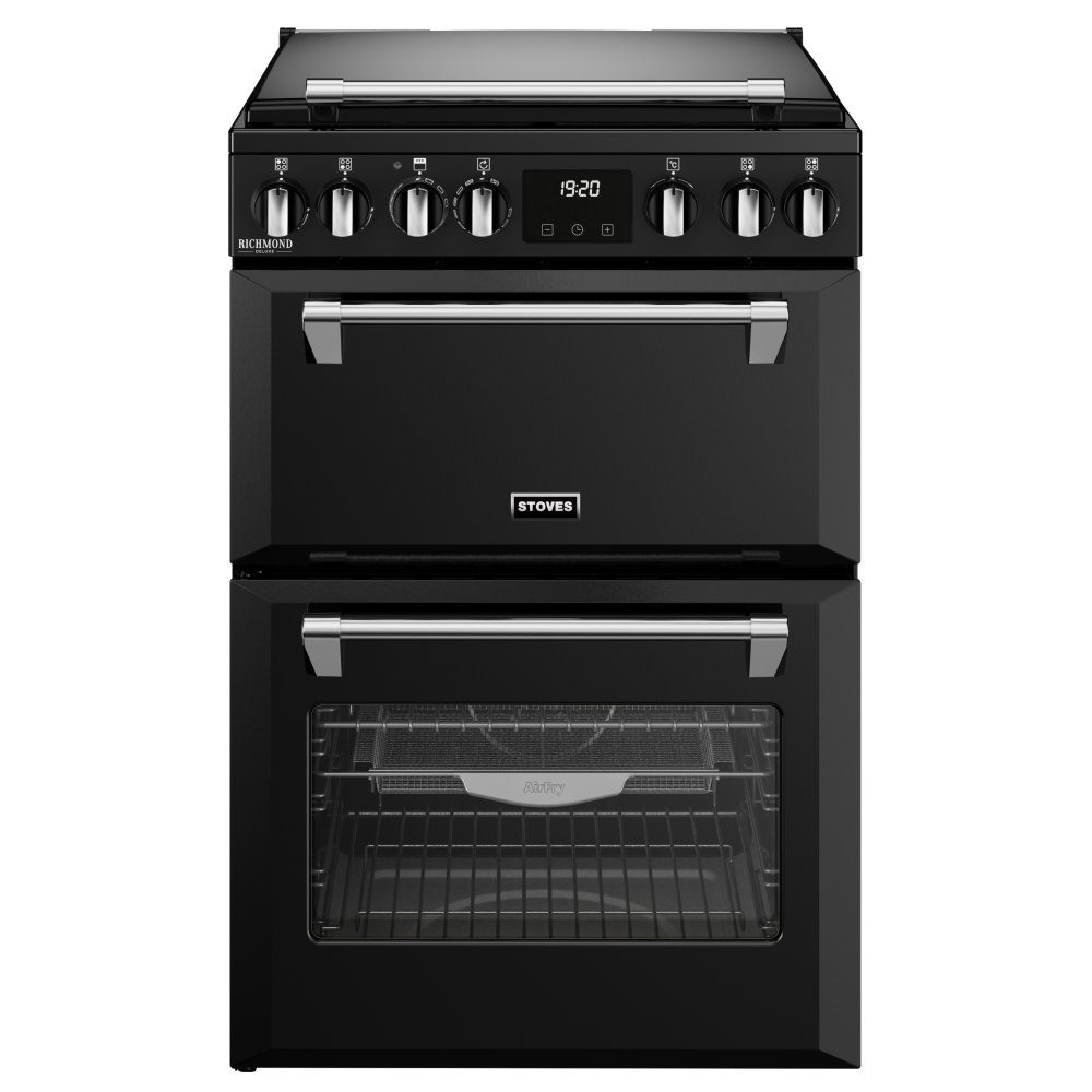 Stoves 60cm Dual Fuel Mini Range Cooker 11844 ST DX MRA RICH 60DF BLK – BLACK