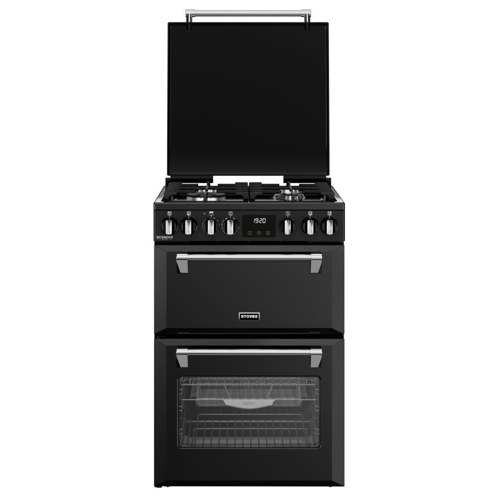 Stoves 60cm Dual Fuel Mini Range Cooker 11844 ST DX MRA RICH 60DF BLK – BLACK