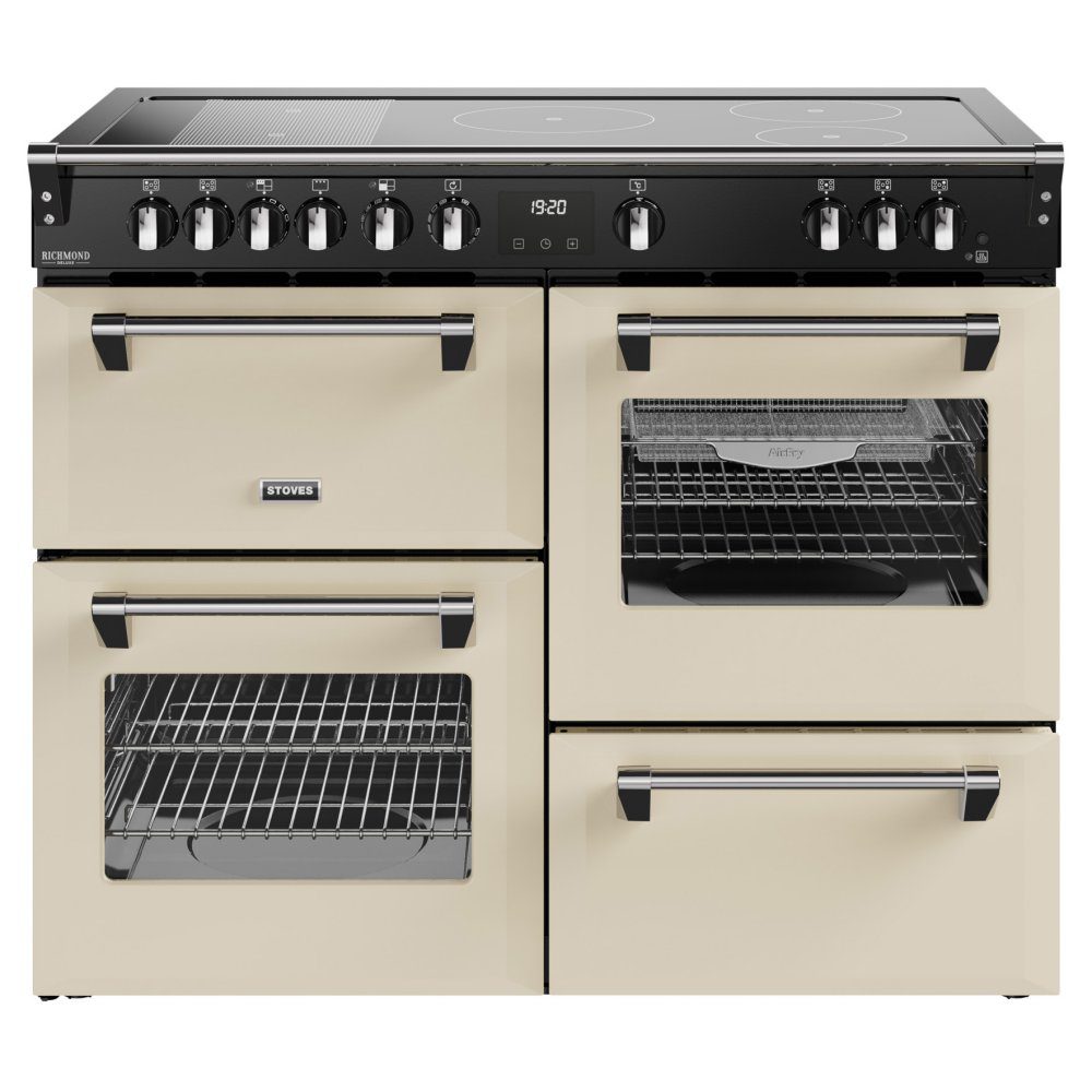 Stoves Richmond Deluxe 110EI Induction Range Cooker 444411879 – CREAM