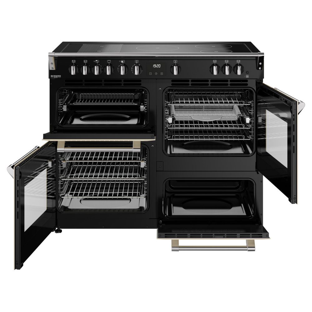 Stoves Richmond Deluxe 110EI Induction Range Cooker 444411879 – CREAM