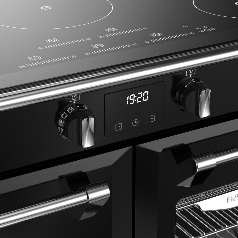 Stoves Richmond 100EI Induction Range Cooker 444411859 – BLACK