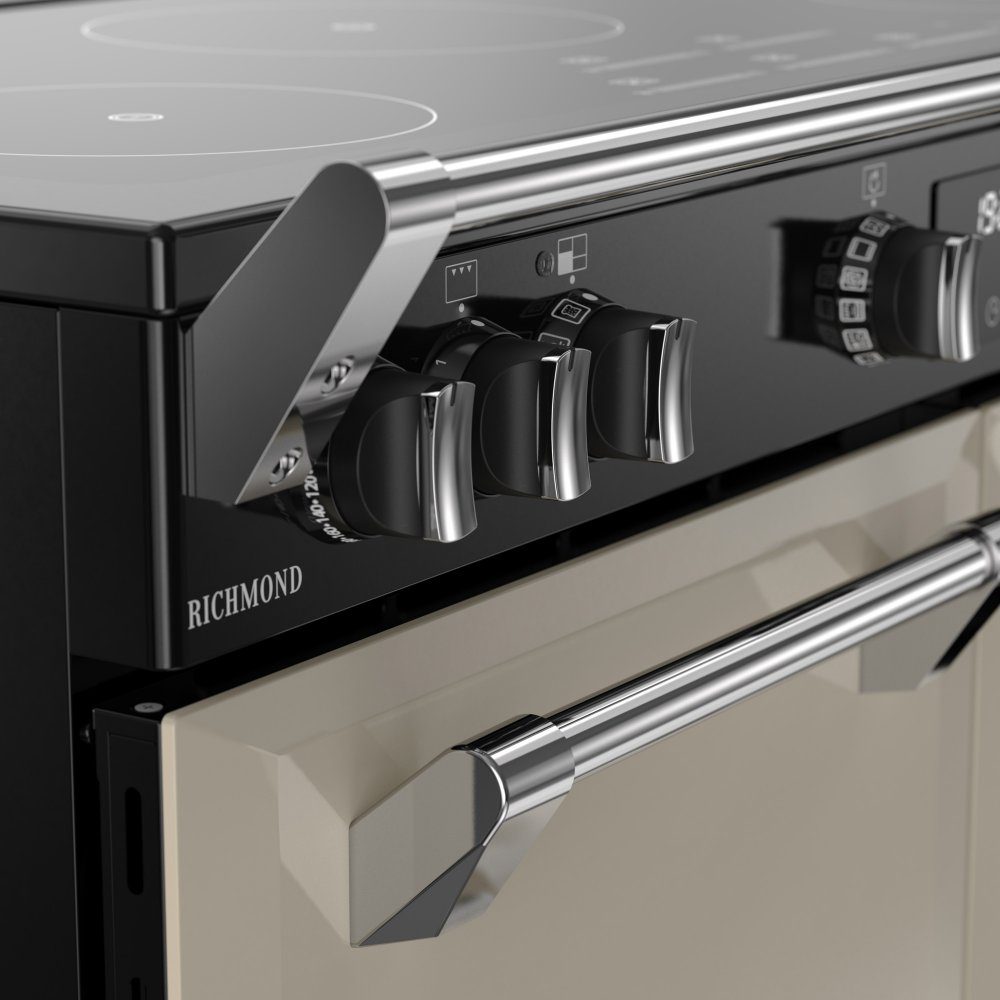 Stoves Richmond 100EI Induction Range Cooker 444411860 – CREAM