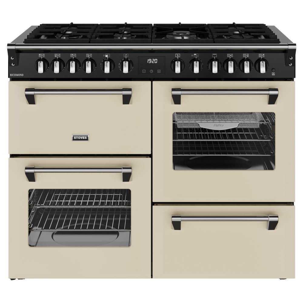 Stoves Richmond 110DF Dual Fuel Range Cooker 444411863 – CREAM