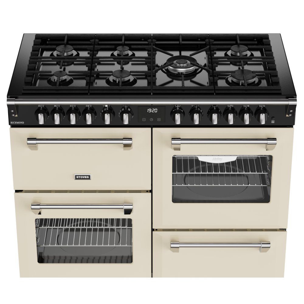 Stoves Richmond 110DF Dual Fuel Range Cooker 444411863 – CREAM
