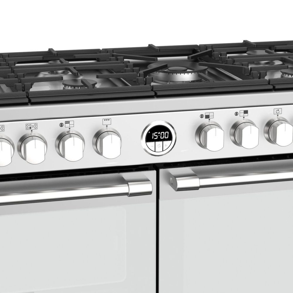 Stoves 11429 Sterling 110cm Dual Fuel Range Cooker ST STER S1100DF MK22 SS – STAINLESS STEEL