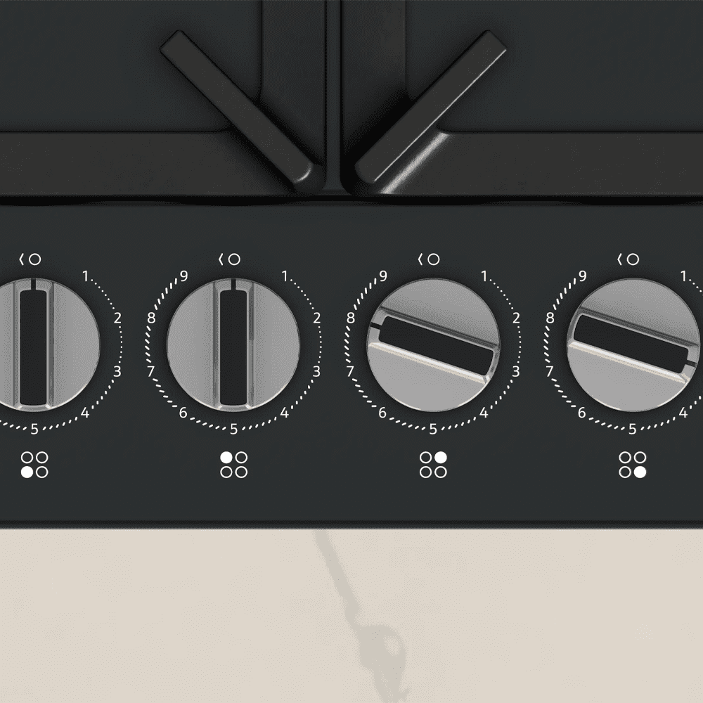 Neff 60cm N70 4 Burner Gas Hob T26CIP8S0 – Black