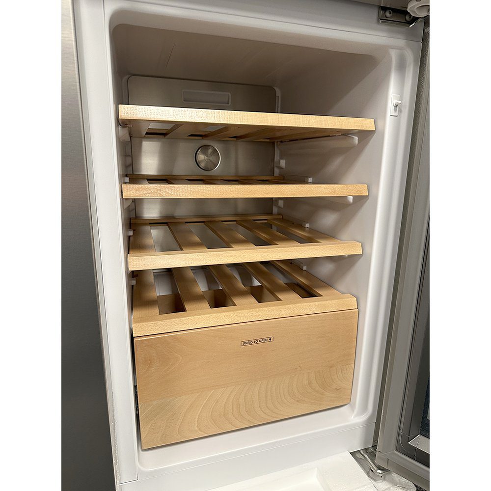 Tesla American Fridge Freezer With Wine Cooler, Water & Ice T530TDXG – Stainless Steel