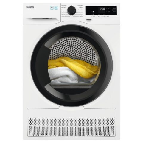 Zanussi  8kg Heat Pump Condenser Tumble Dryer ZDH87A2DG – WHITE