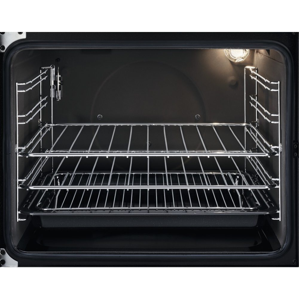 Zanussi 55cm Freestanding Gas Cooker ZCG43250BA – BLACK