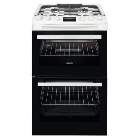 Zanussi  55cm Freestanding Gas Cooker ZCG43250WA – WHITE