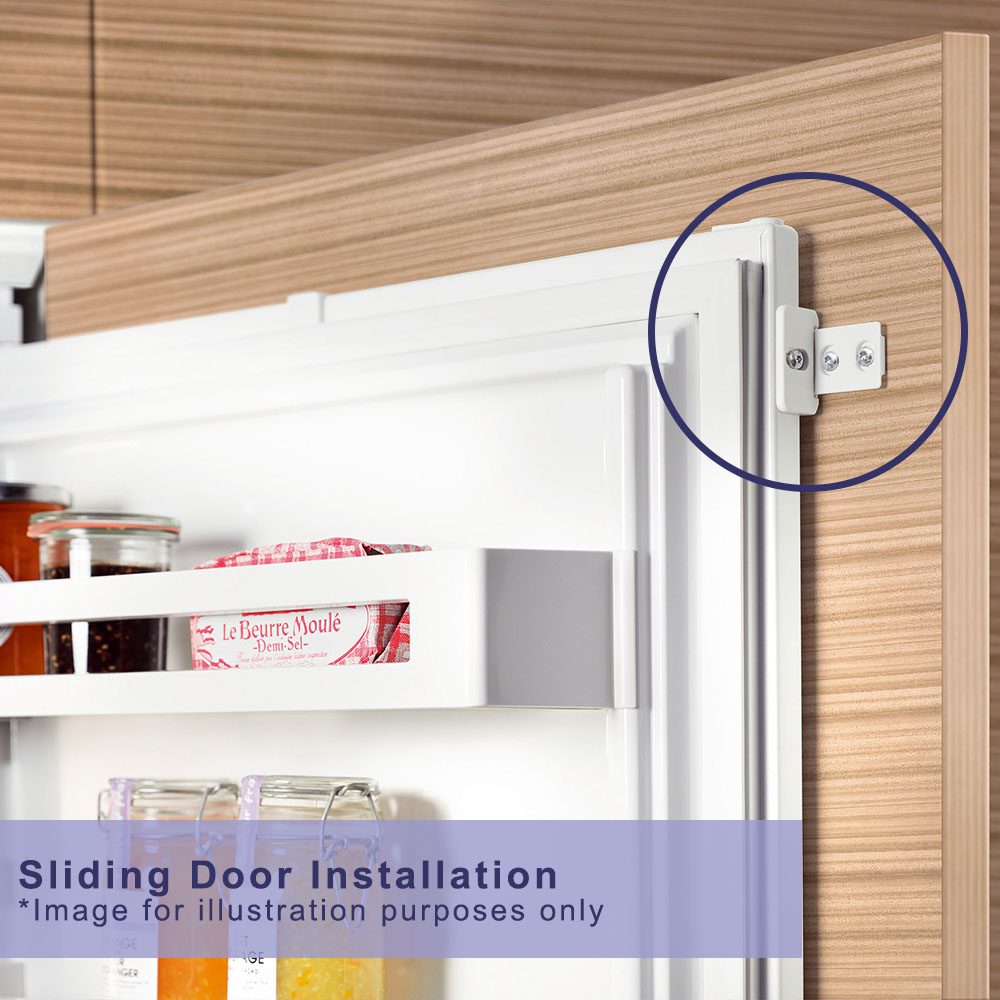 Haier 70cm Wide 193cm Integrated 70/30 Frost Free Fridge Freezer HBW5719EK