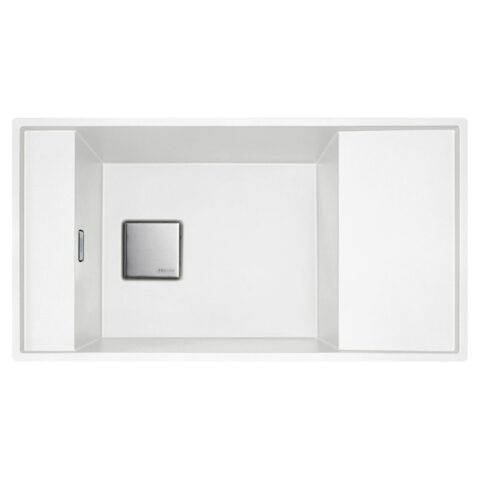 Franke Fresno Fragranite Single Bowl Undermount Sink 135.0633.439 – White