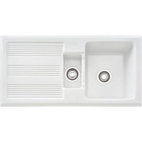 Franke GAK651 Galassia 1.5 Bowl Ceramic Sink – WHITE