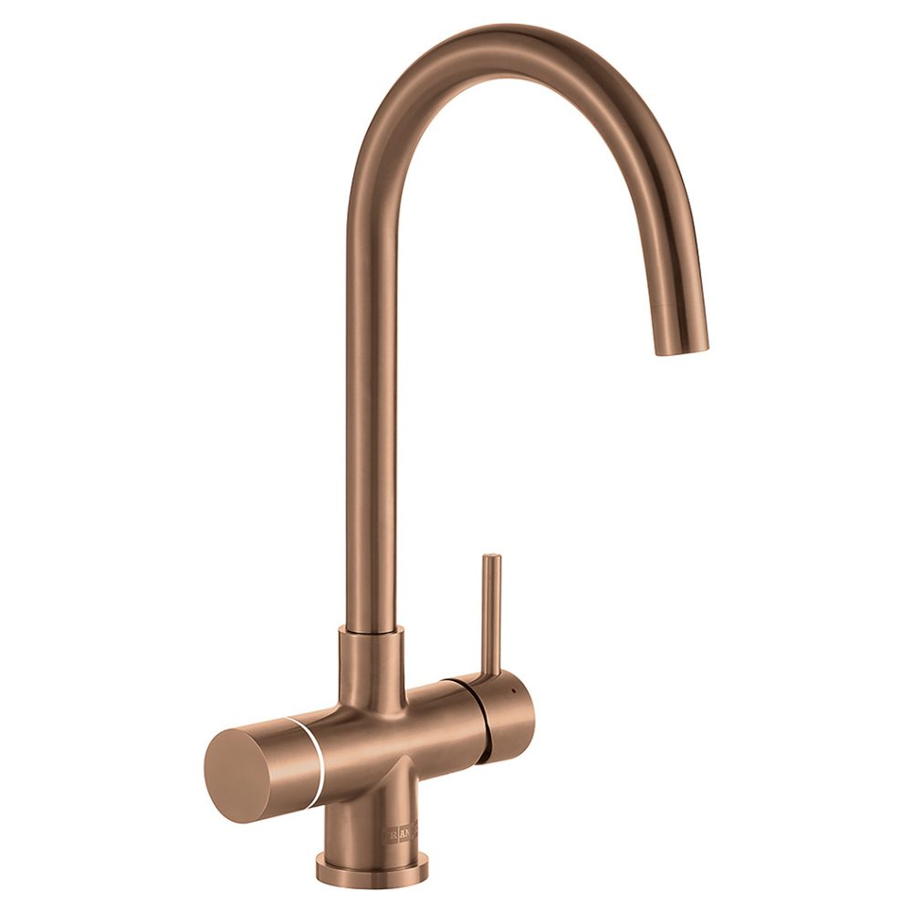 Franke 4-In-1 Helix Electronic Boiling Water Tap MINERVA HELIX ELECTRONIC COPPER – COPPER