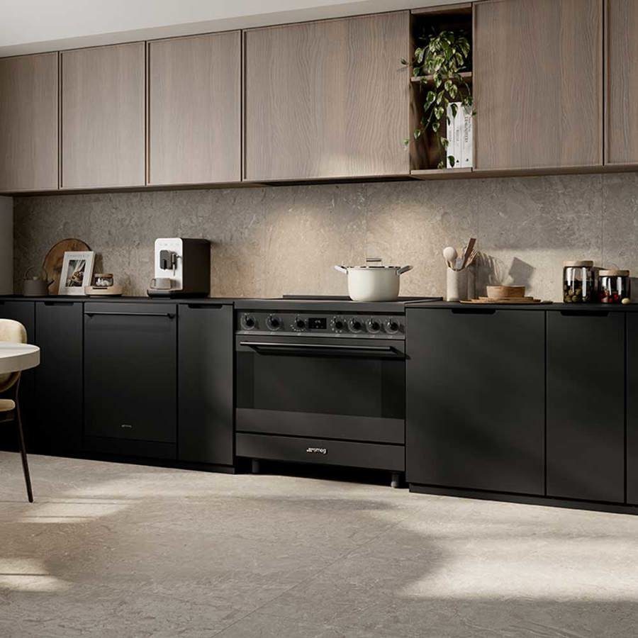 Smeg 90cm Classic Single Cavity Induction Range Cooker C9IMN2 – Matte Black
