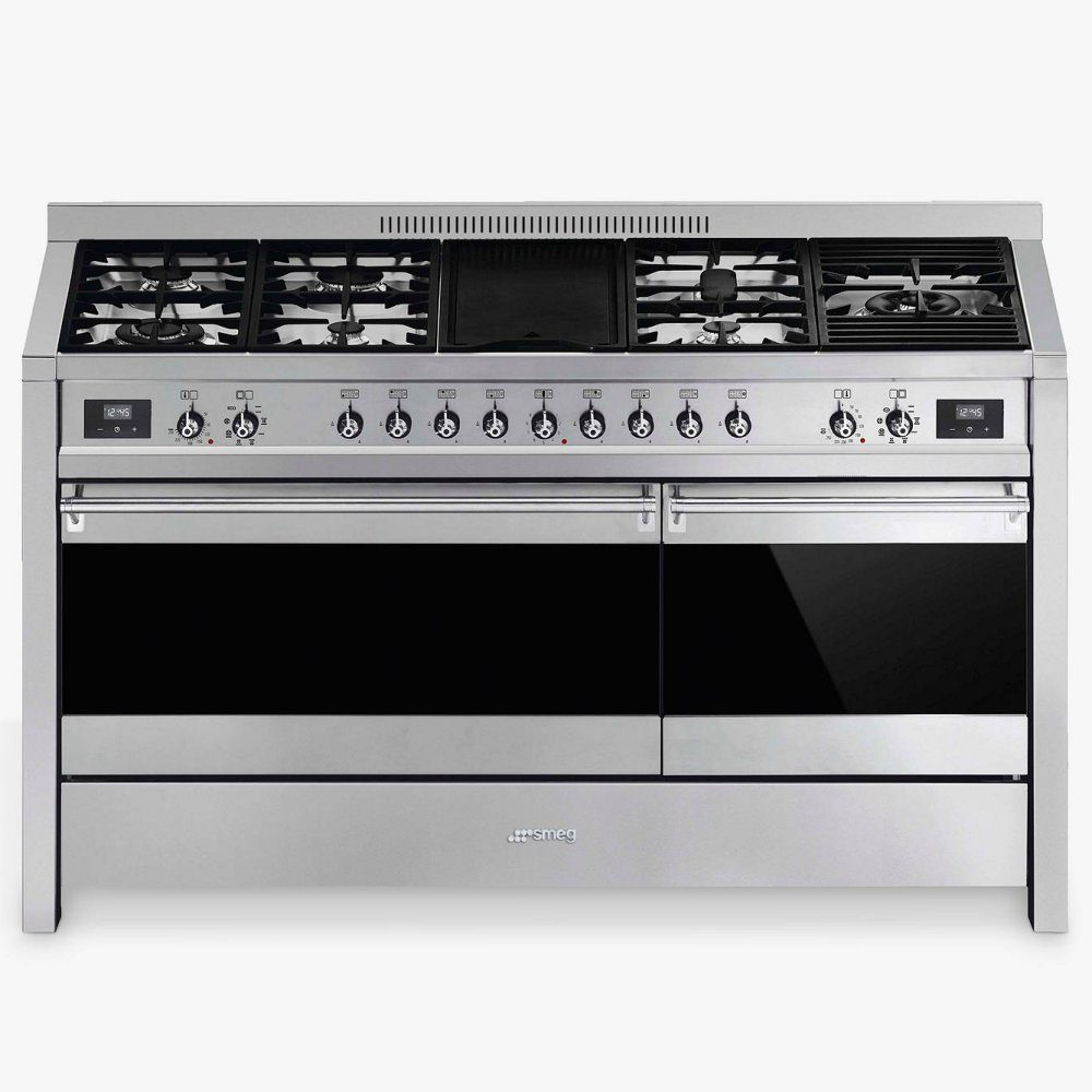 Smeg 150cm “Opera” Dual Fuel Range Cooker A5-81 – Stainless Steel