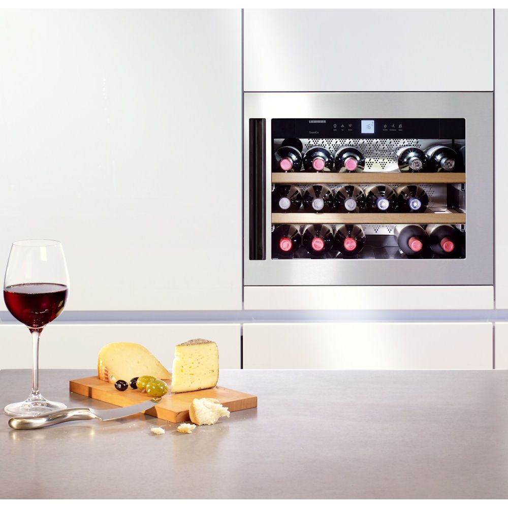 Liebherr 45cm Integrated In Column Wine Cooler WKEES553 – Stainless Steel